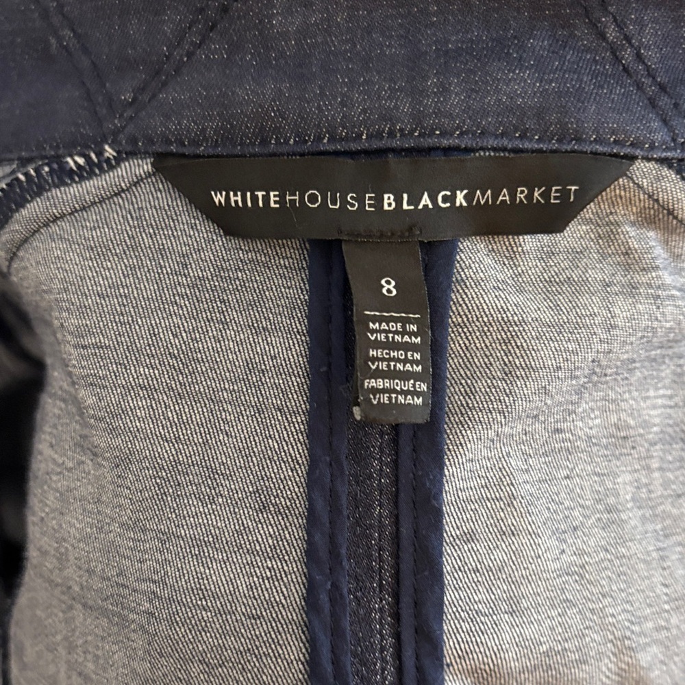 WHBM Women's Denim Jacket NWOT - Picture 6 of 6